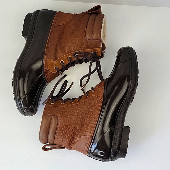 MICHAEL Michael Kors Easton Bootie Brown Size 7 - Picture 4 of 10